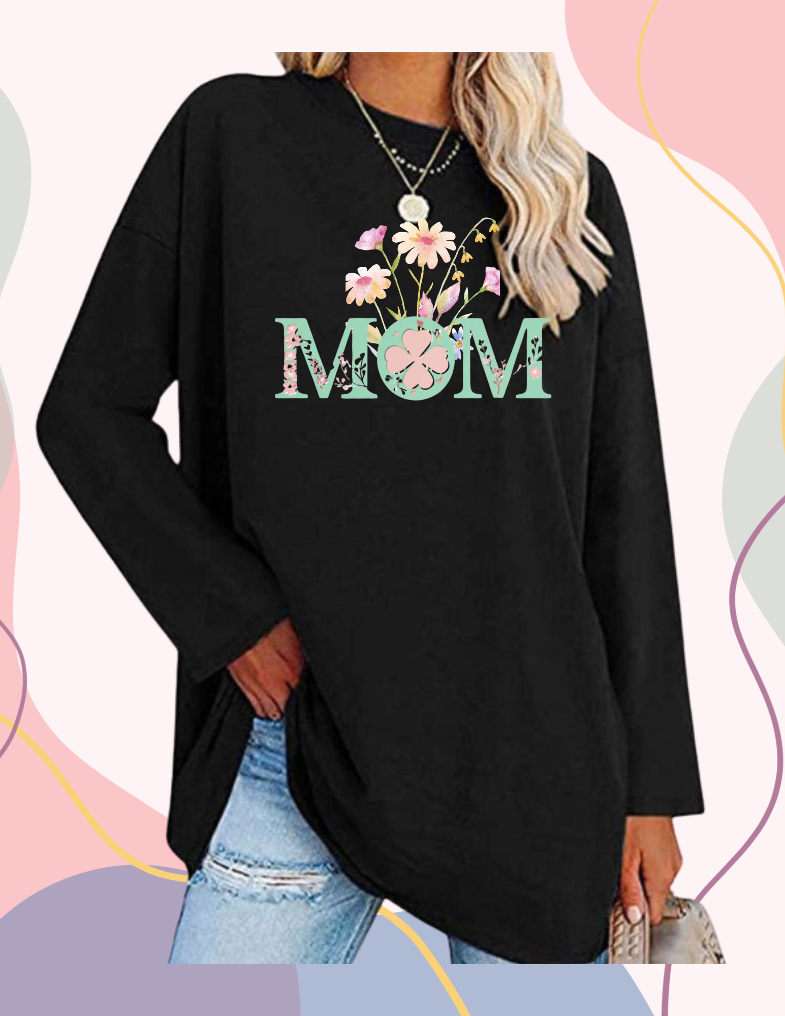 MOM CREWNECK DESIGN